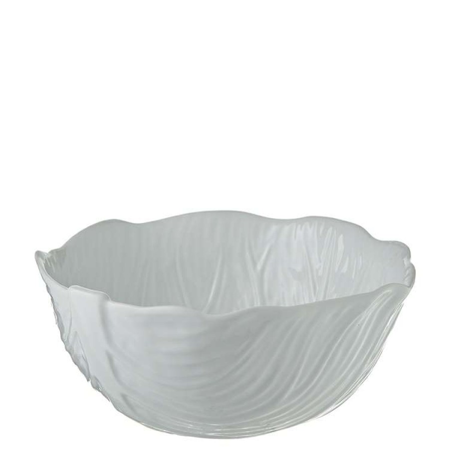 Kitchen & Dining * | Chyka Home Vegetable 20Cm Serve Bowl White