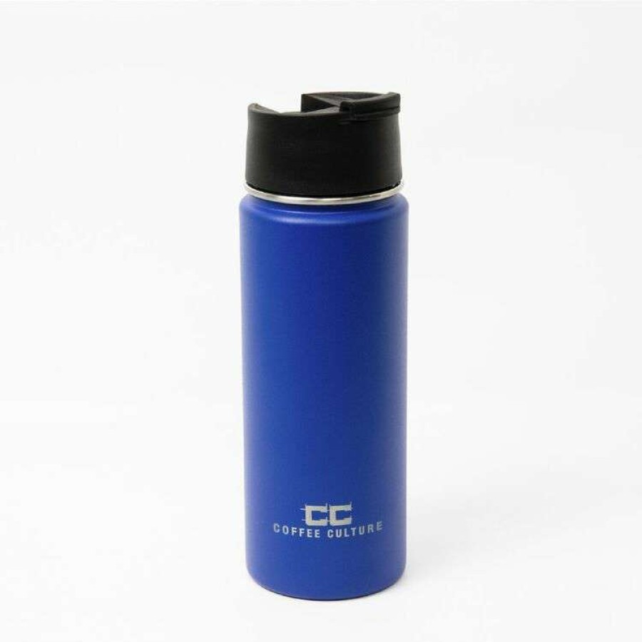 Kitchen & Dining * | Coffee Culture Travel Flask With Sipper 500Ml Blue