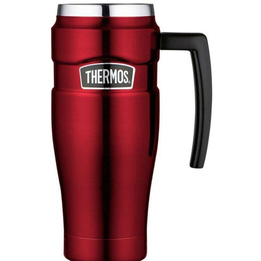 Kitchen & Dining * | Thermos Stainless King Vacuum Insulated Travel Mug 470Ml Red