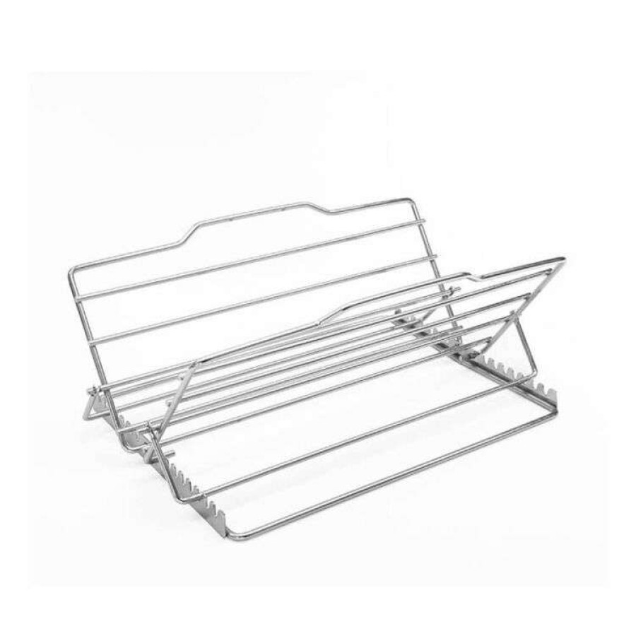 Kitchen & Dining * | Cuisena Adjustable Stainless Steel Roast Rack