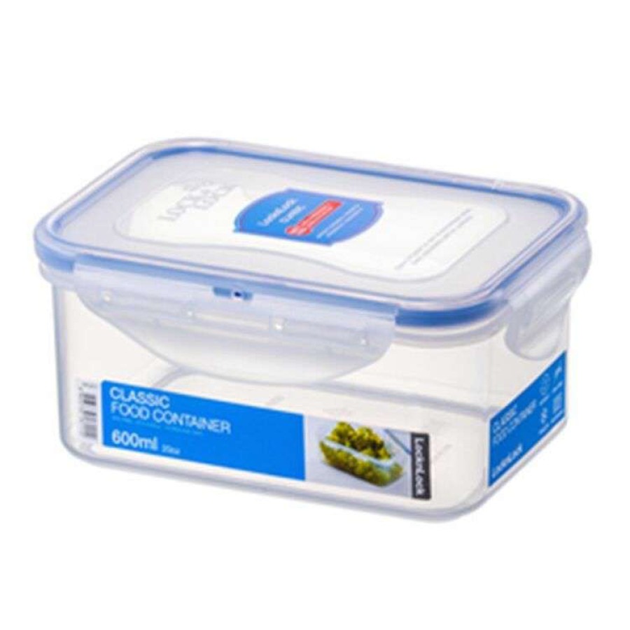 Kitchen & Dining * | Lock & Lock Plastic Rectangle 600Ml