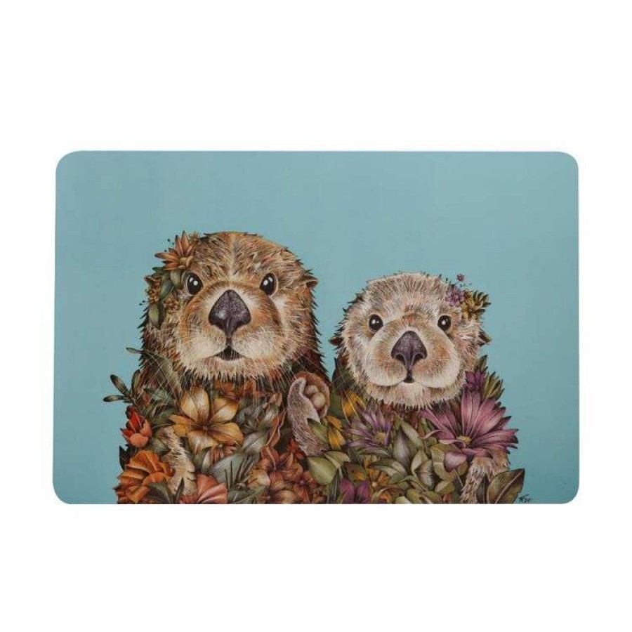 Kitchen & Dining * | Maxwell & Williams Marini Ferlazzo Wild Planet Placemat 43.5 28.5Cm Sea Otters