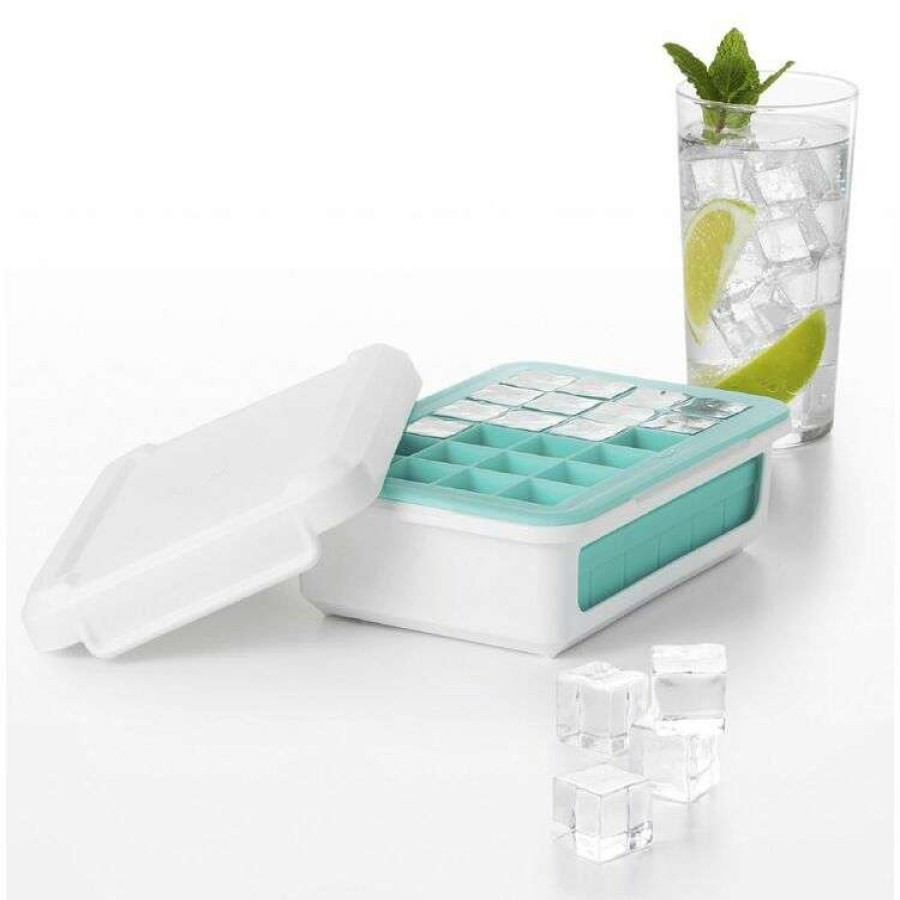 Kitchen & Dining * | Oxo Good Grips Covered Silicone Ice Cube Tray Small Cubes