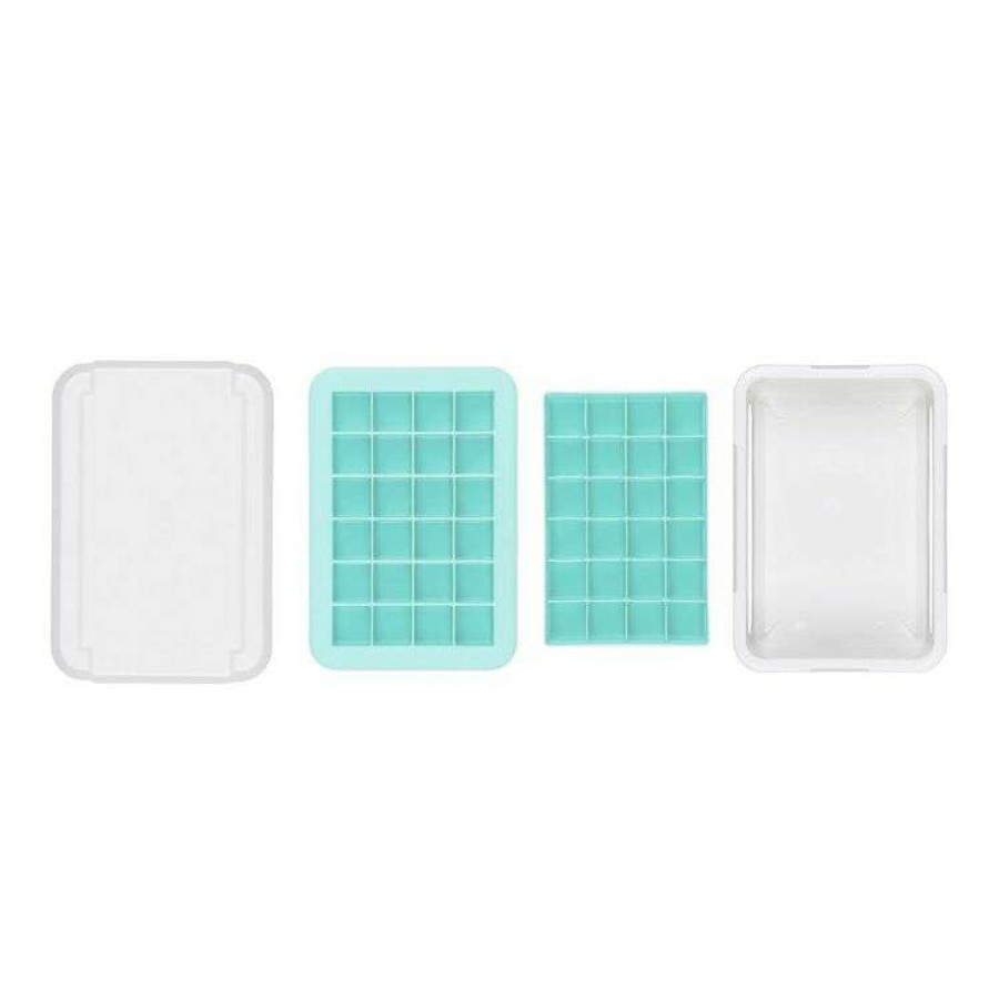 Kitchen & Dining * | Oxo Good Grips Covered Silicone Ice Cube Tray Small Cubes