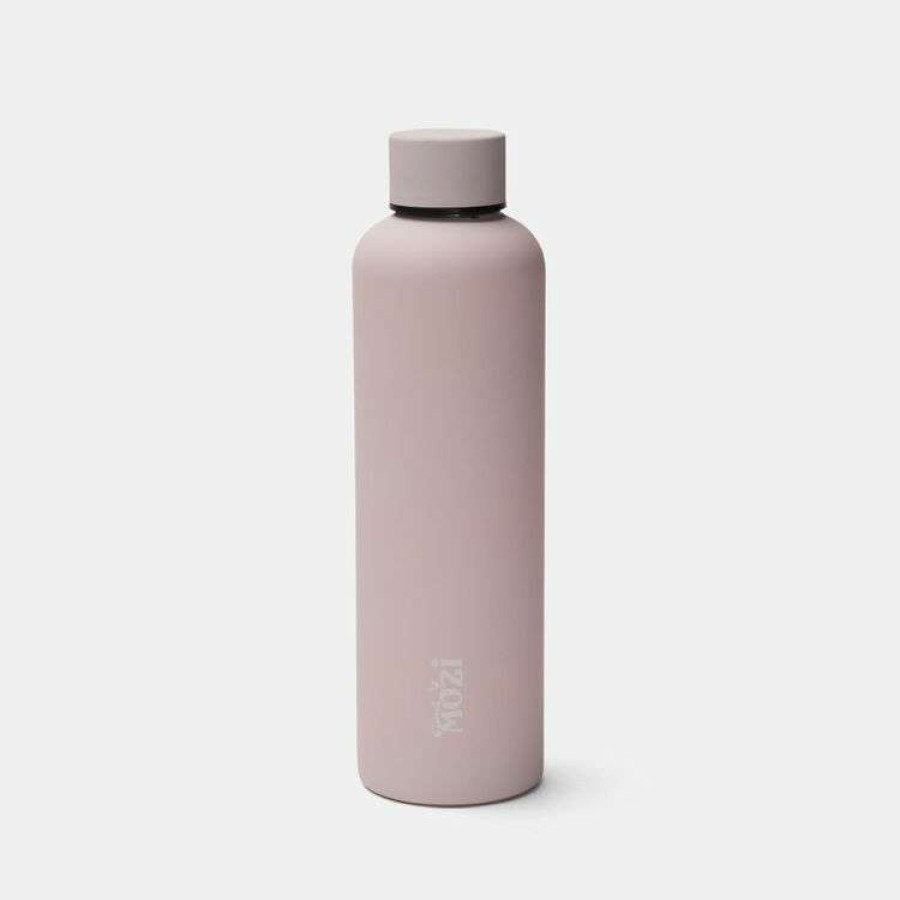 Kitchen & Dining * | Mozi Soft Touch Stainless Steel Drink Bottle 500Ml Pink