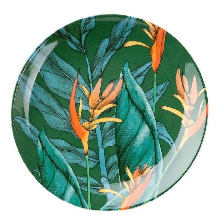 Kitchen & Dining * | Maxwell & Williams The Blck Pen Night Garden Foliage Side Plate 19 Cm