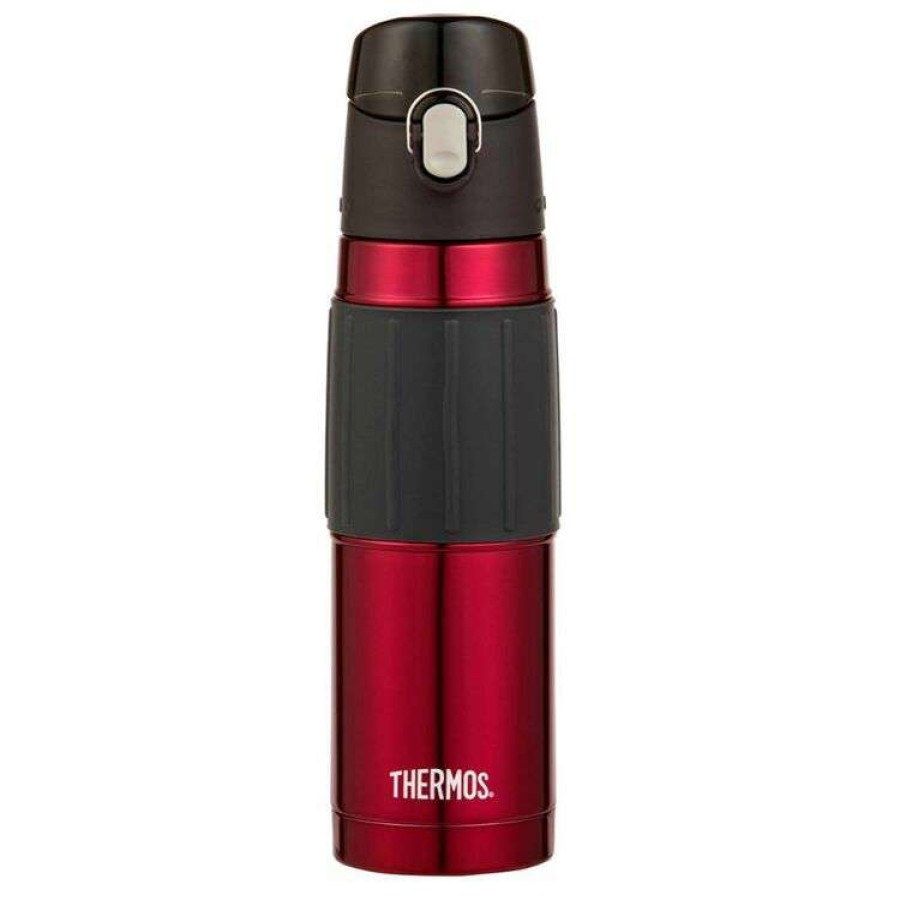 Kitchen & Dining * | Thermos Vacuum Insulated Hydration Bottle With Hygienic Flip Lid 530Ml Red