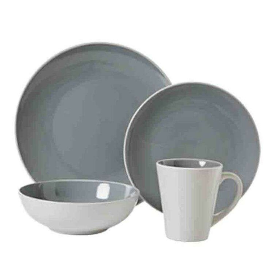 Kitchen & Dining * | Soren Marlow 16-Piece Dinner Set Grey