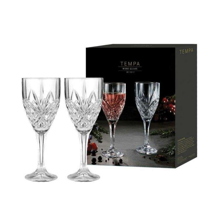 Kitchen & Dining * | Tempa Ophelia Wine Glasses Set Of 2