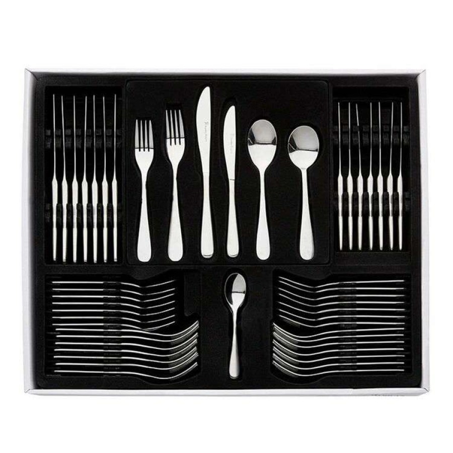 Kitchen & Dining * | Stanley Rogers Deevo Satin 56-Piece Cutlery Set