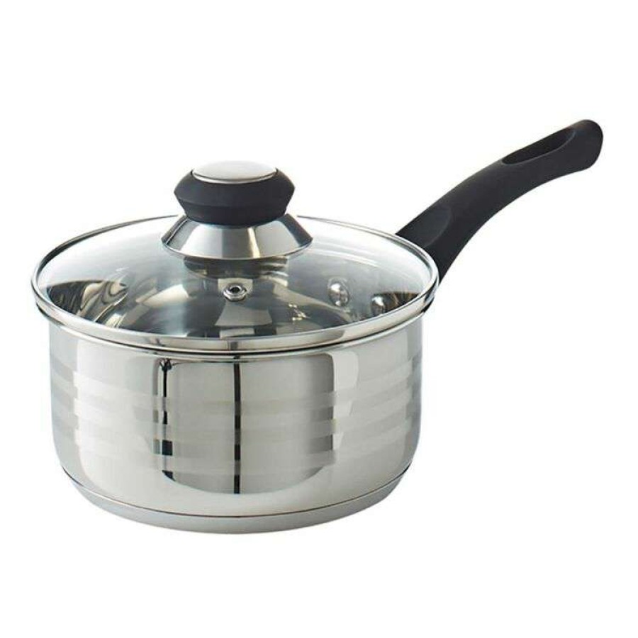 Kitchen & Dining * | Smith & Nobel Traditions Stainless Steel Saucepan 16Cm