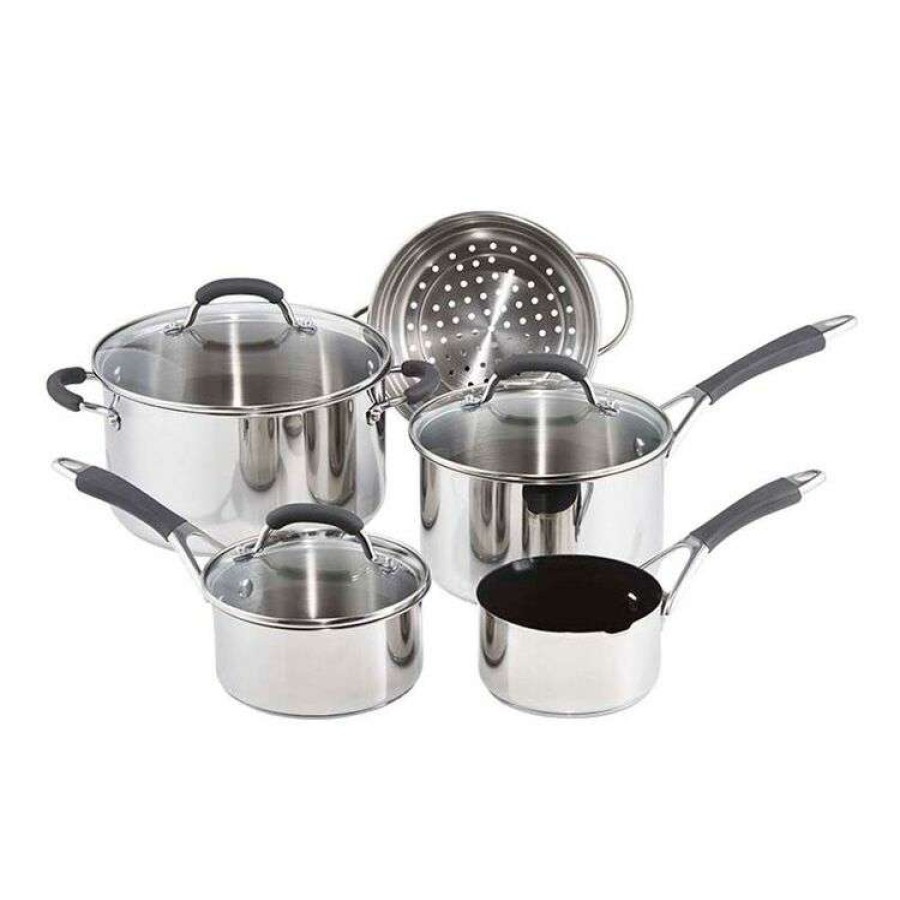 Kitchen & Dining * | Raco Reliance 5-Piece Stainless Steel Cookset