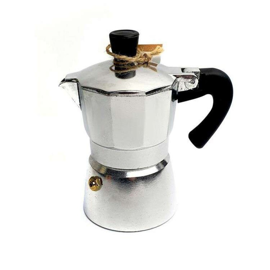 Kitchen & Dining * | Coffee Culture Silver Coffee Maker 1 Cup