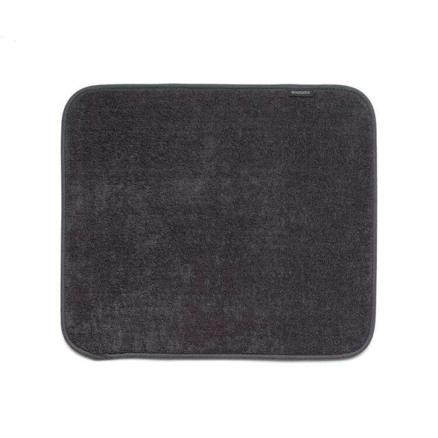 Kitchen & Dining * | Brabantia Microfiber Dish Drying Mat Dark Grey