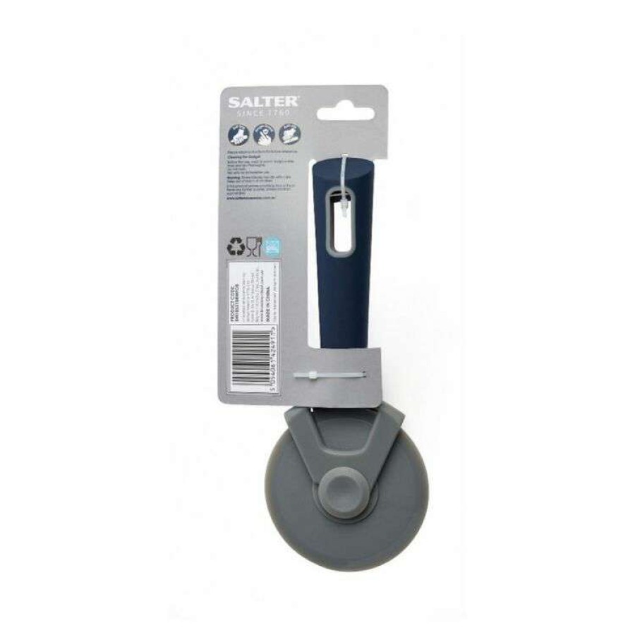 Kitchen & Dining * | Salter Indigo Pizza Cutter