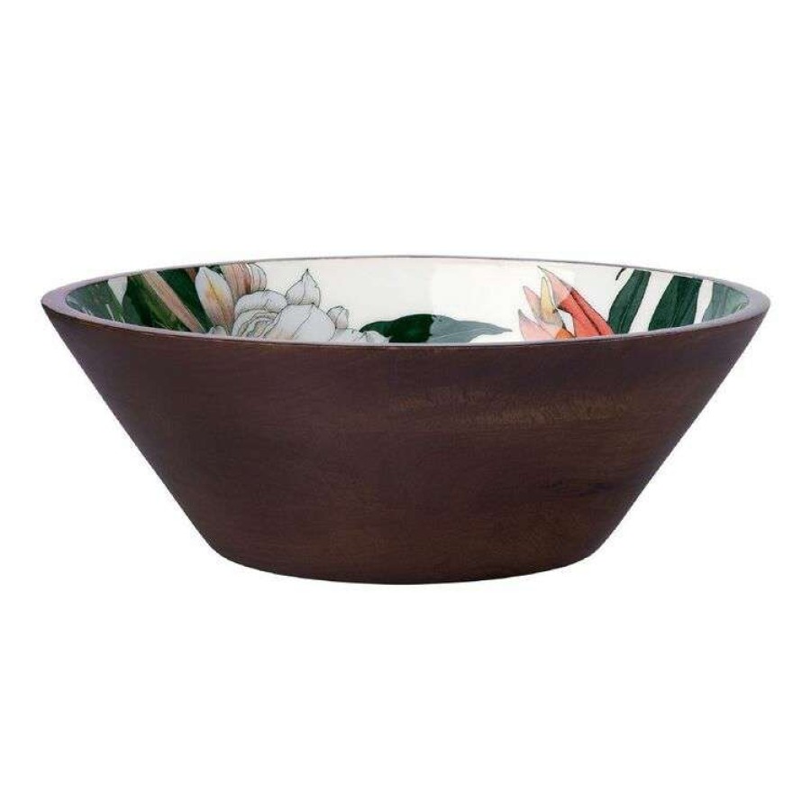 Kitchen & Dining * | Maxwell & Williams The Blck Pen Night Garden Serving Bowl Enamel Finish 34X11Cm