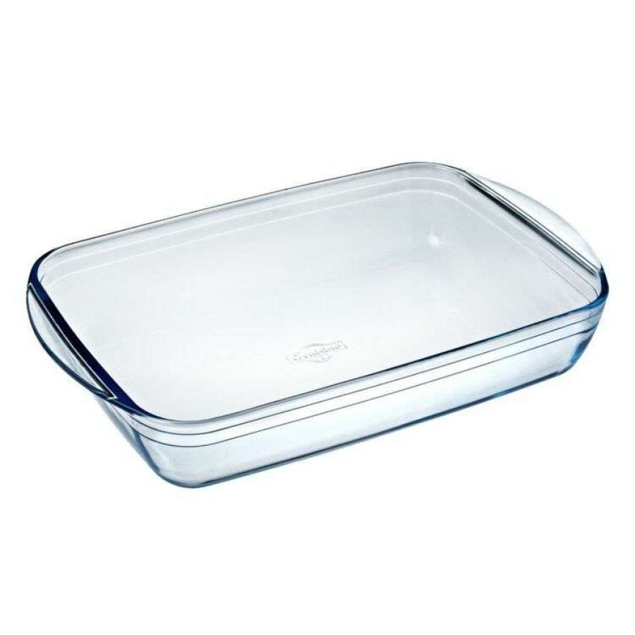 Kitchen & Dining * | O'Cuisine Glass Rectangle Roaster 4.5L