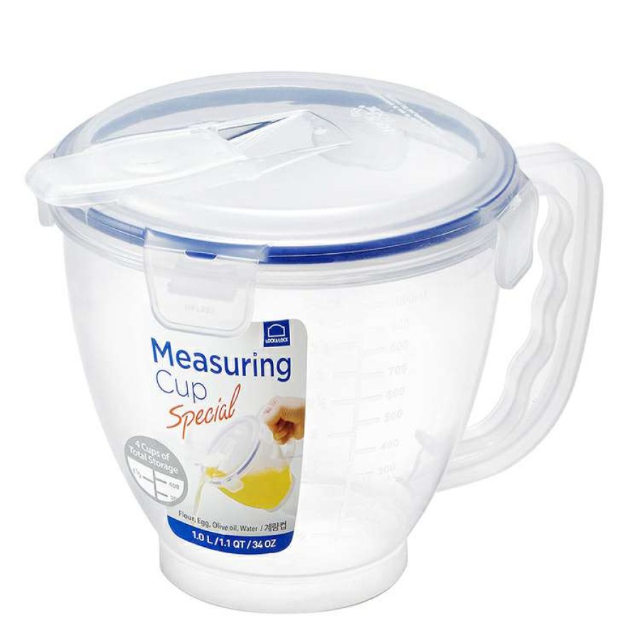 Kitchen & Dining * | Lock & Lock Measuring Cup With Flip Lid 1L