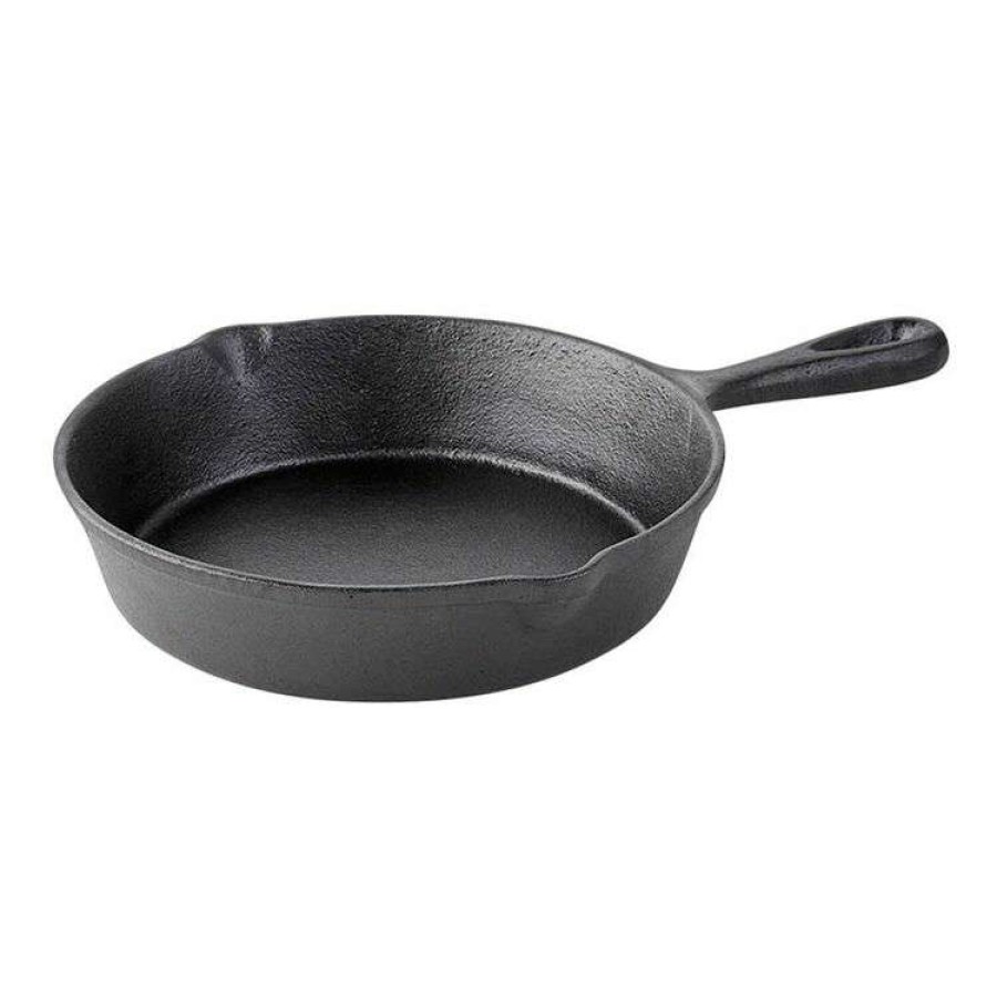 Kitchen & Dining * | Smith & Nobel Raw Cast Iron Round Skillet 20Cm