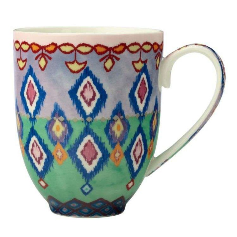 Kitchen & Dining * | Maxwell & Williams Teas & C'S Zanzibar Coupe Mug 440Ml Diamonds Gift Boxed