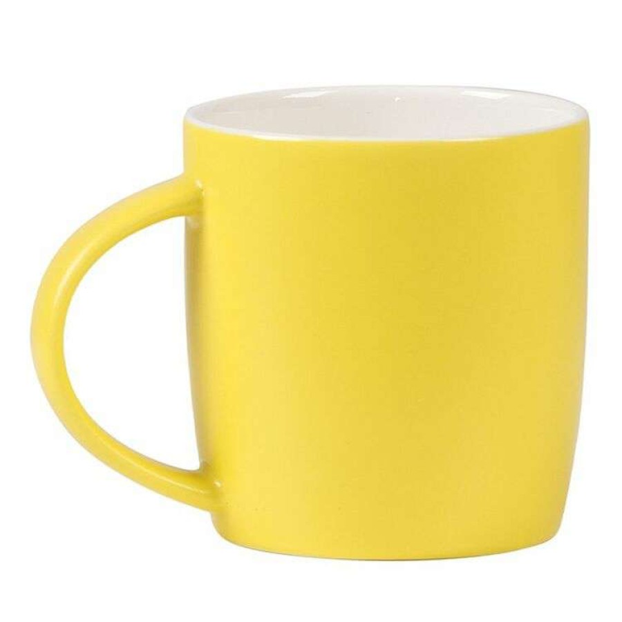 Kitchen & Dining * | Soren Francis 360Ml Mug Matte Yellow