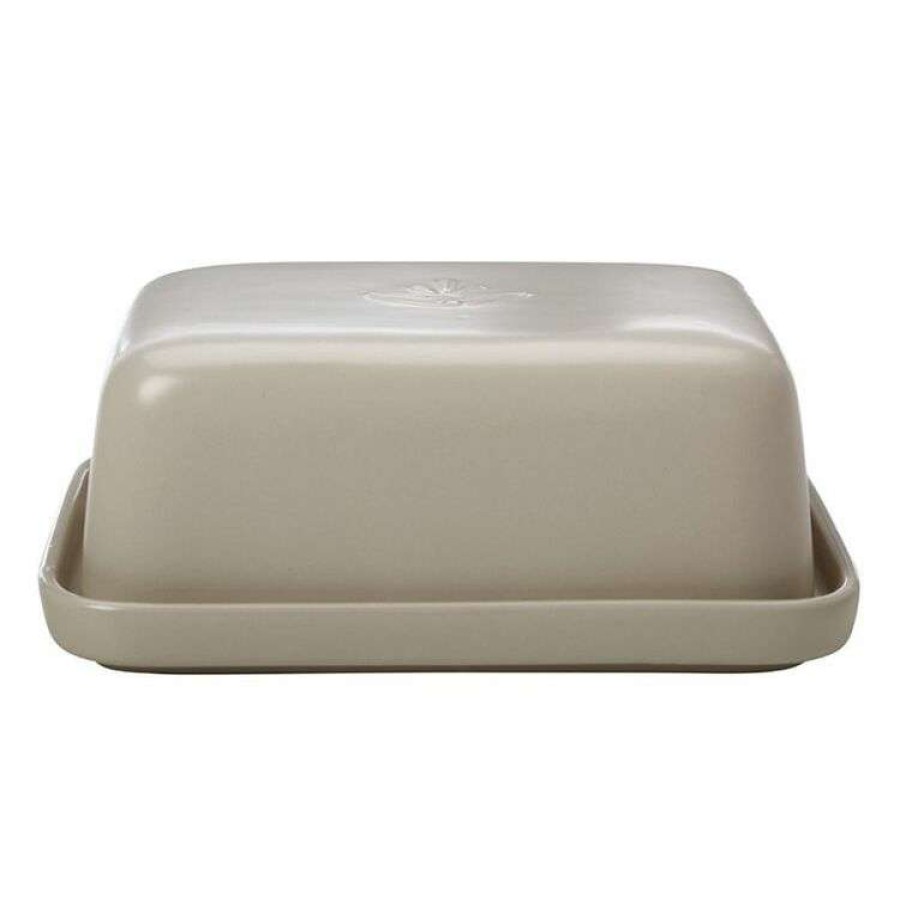 Kitchen & Dining * | Casa Domani Moderna Butter Dish Taupe