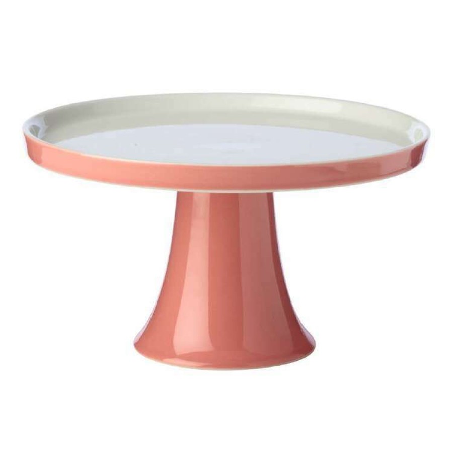 Kitchen & Dining * | Maxwell & Williams Mezze Cake Stand 20Cm Coral Gift Boxed