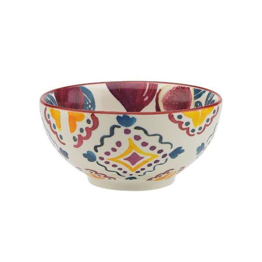 Kitchen & Dining * | Ecology Punch Large Noodle Bowl 17.7 X 8 Cm Fig