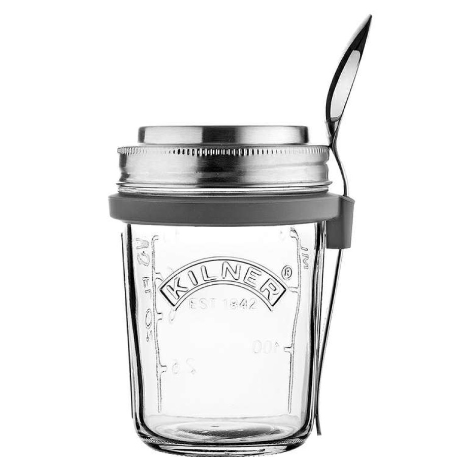 Kitchen & Dining * | Kilner Kilner Breakfast Jar Set 350Ml