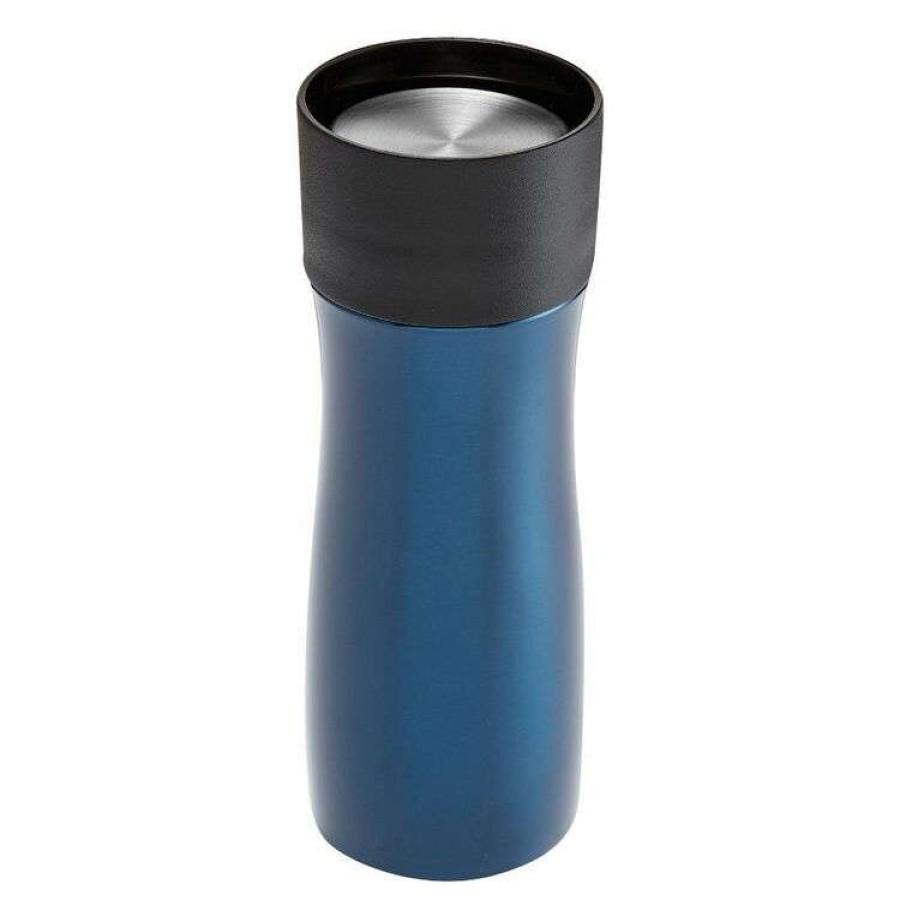 Kitchen & Dining * | Tempa Avery Metallic Blue Travel Mug