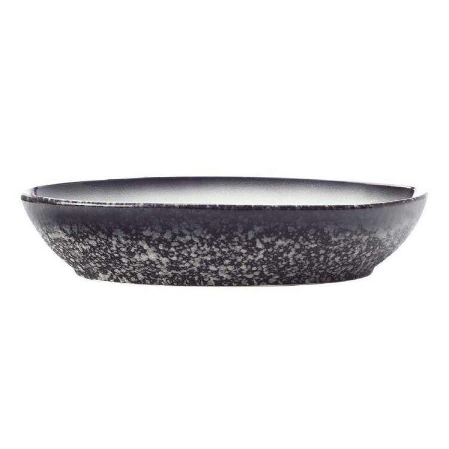 Kitchen & Dining * | Maxwell & Williams Caviar Granite Oval Bowl 30 X 20Cm