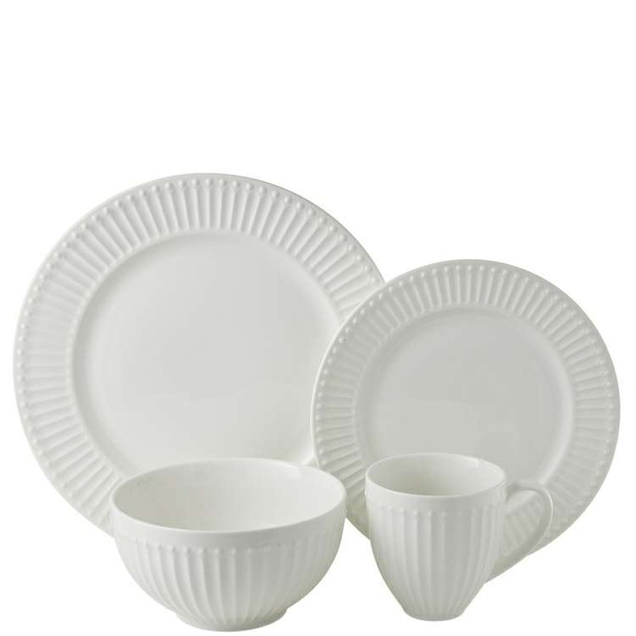 Kitchen & Dining * | Chyka Home Sunday 16-Piece Dinner Set