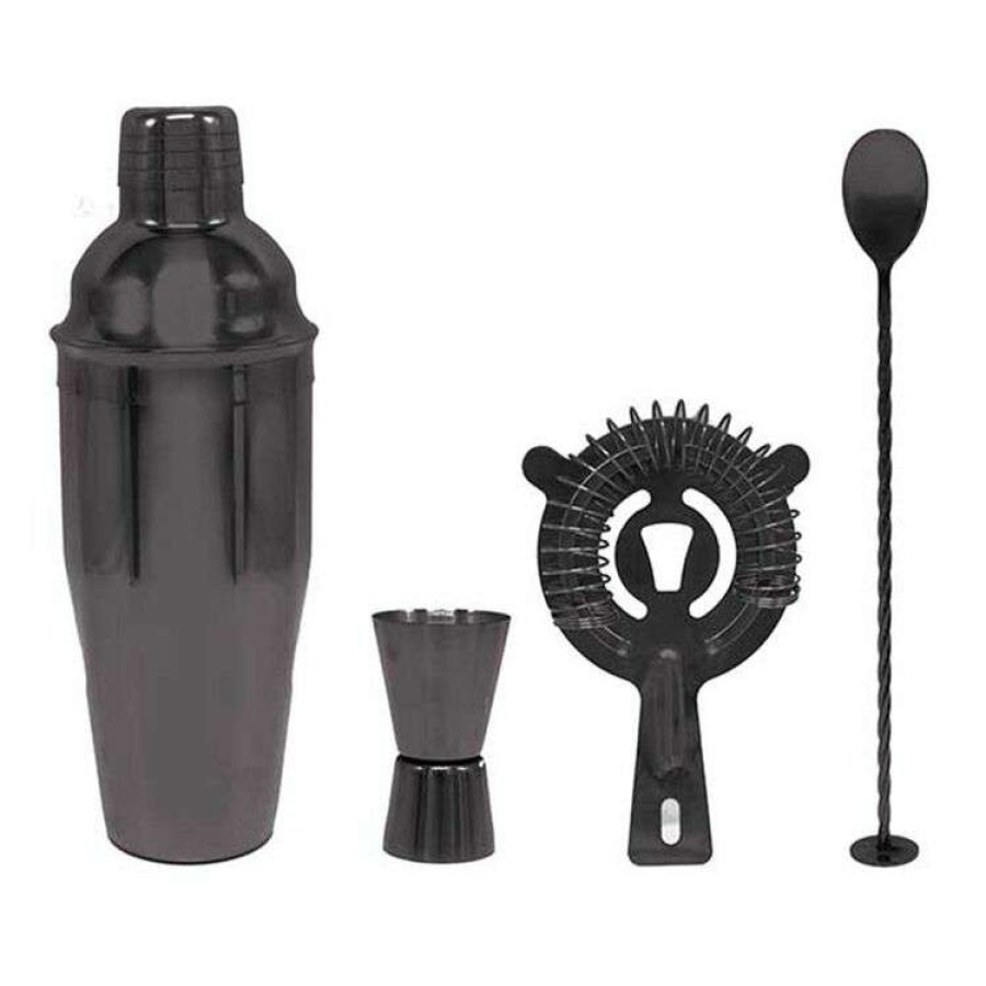 Kitchen & Dining * | Smith & Nobel 4-Piece Cocktail Set Gunmetal