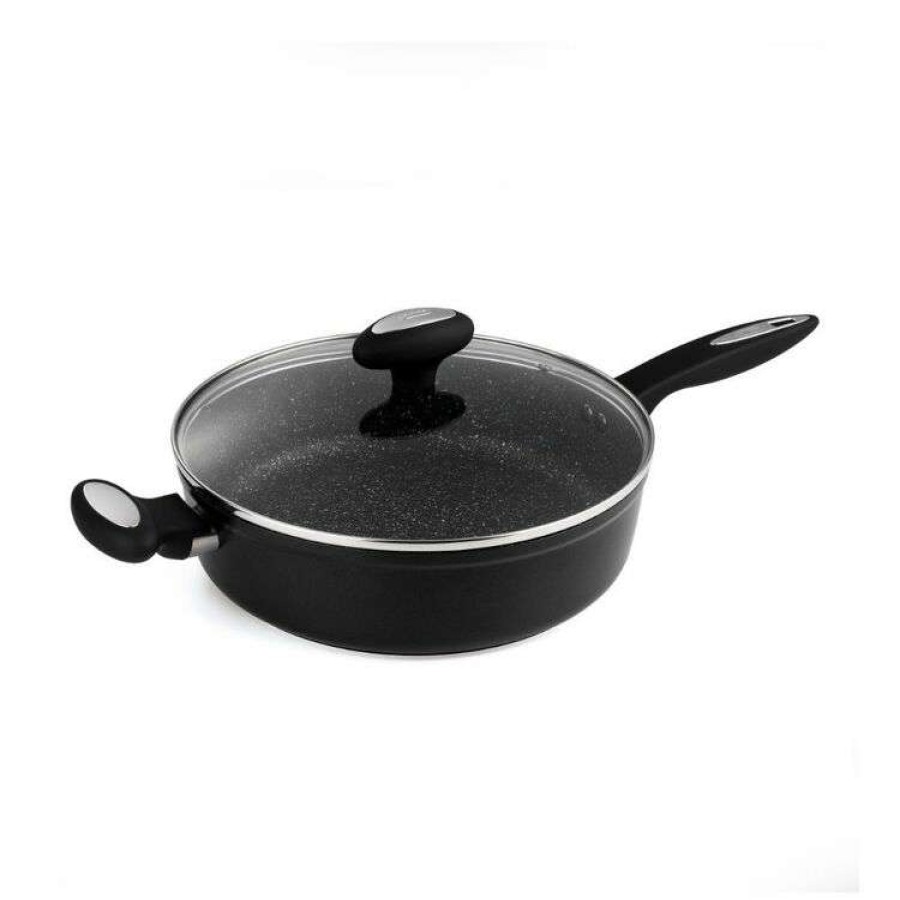 Kitchen & Dining * | Zyliss Ultimate Forged Aluminium Saute Pan With Lid 28Cm