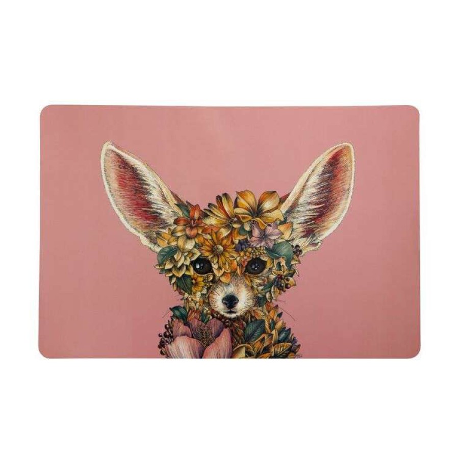 Kitchen & Dining * | Maxwell & Williams Marini Ferlazzo Wild Planet Placemat 43.5 28.5Cm Fennec Fox