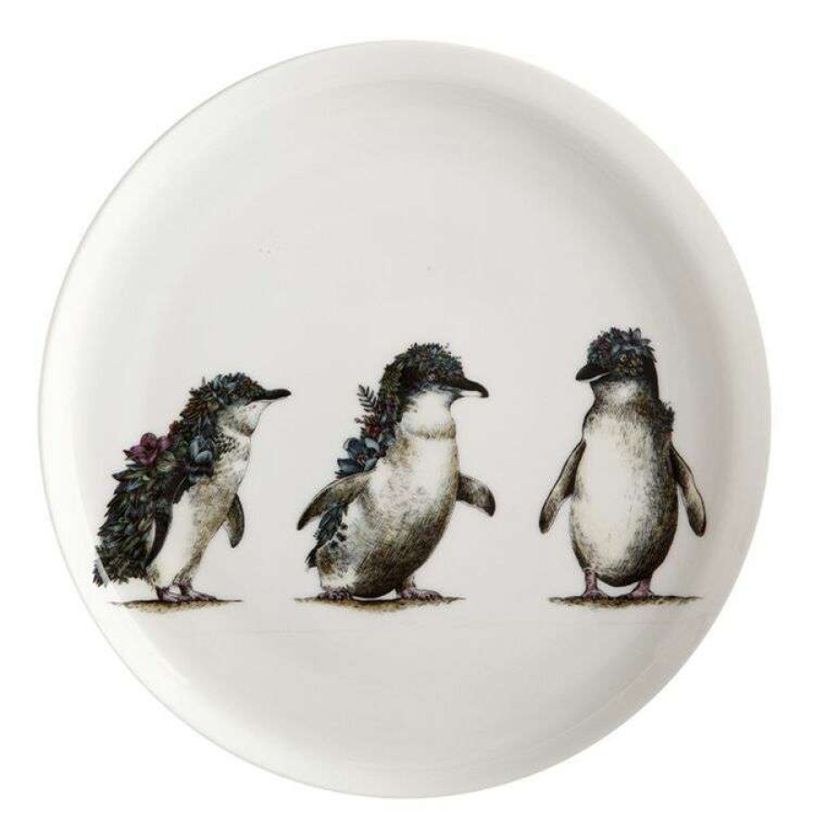 Kitchen & Dining * | Maxwell & Williams Marini Ferlazzo Australian Families 20Cm Plate Penguin Parade