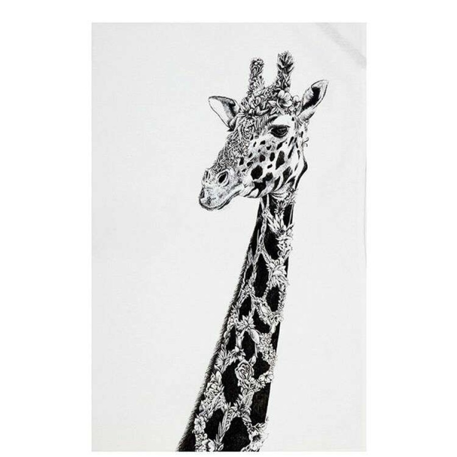 Kitchen & Dining * | Maxwell & Williams Marini Ferlazzo 50 X 70 Cm Tea Towel African Giraffe