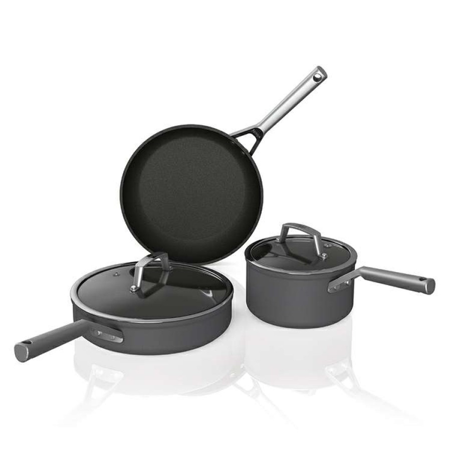 Kitchen & Dining * | Ninja Foodi Zerostick 3 Piece Hard Anodised Cookset