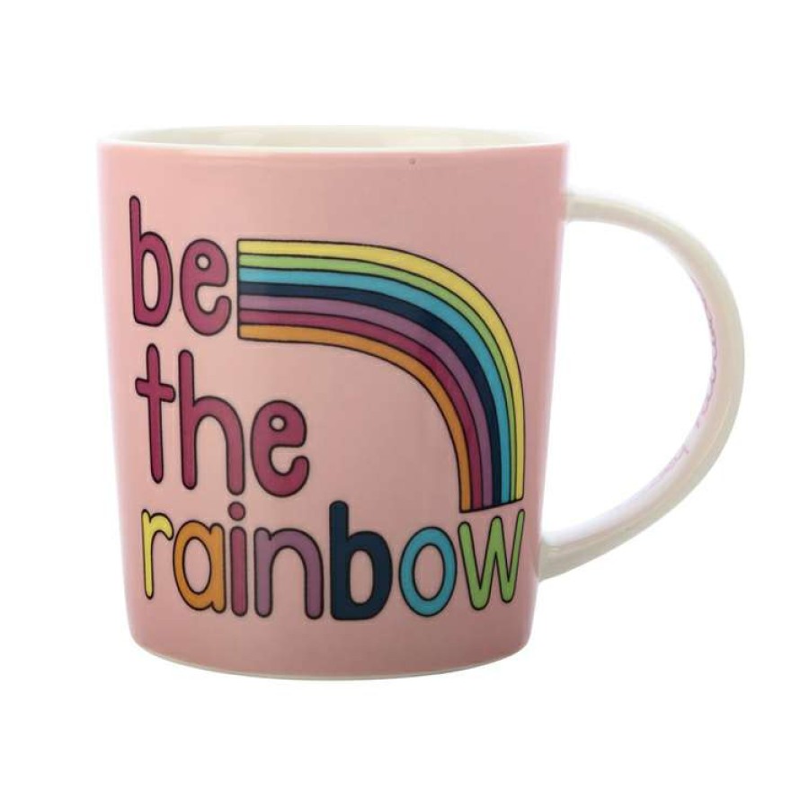 Kitchen & Dining * | Maxwell & Williams Kasey Rainbow Be Kind Mug 380Ml Be The Rainbow Gift Boxed