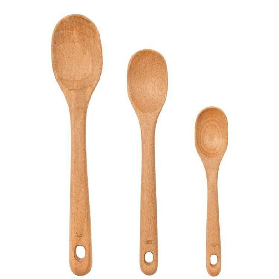 Kitchen & Dining * | Oxo Good Grips 3-Piece Wooden Spoon Set