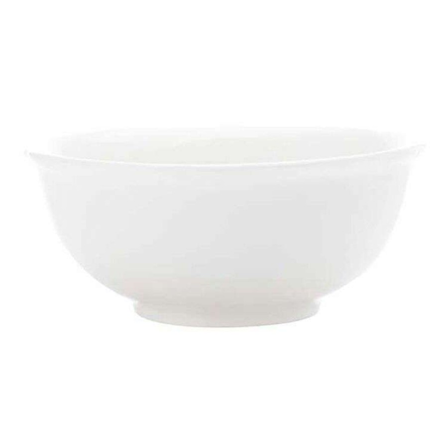 Kitchen & Dining * | Casa Domani Casual White Florence Rice/Cereal Bowl 14Cm