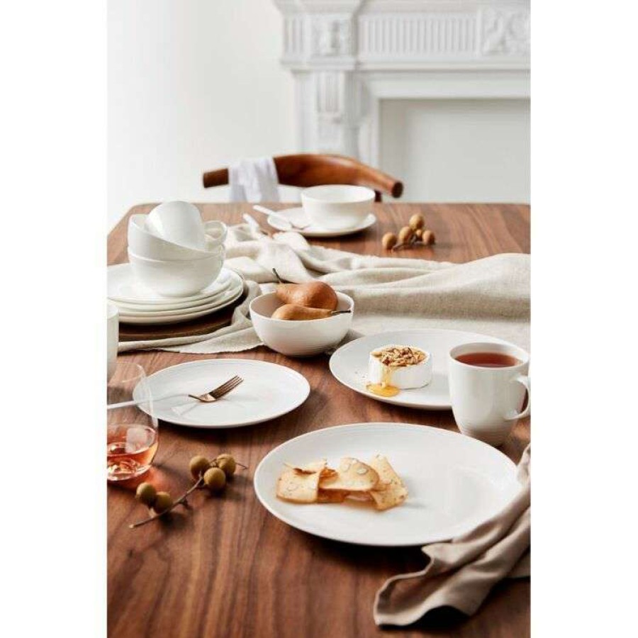 Kitchen & Dining * | Shaynna Blaze Harbour 16-Piece Dinner Set White