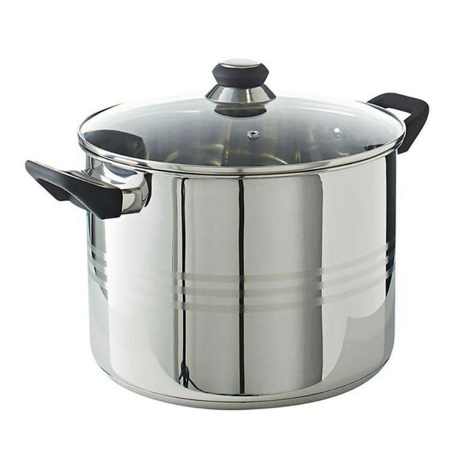 Kitchen & Dining * | Smith & Nobel Traditions Stainless Steel Stockpot 12L