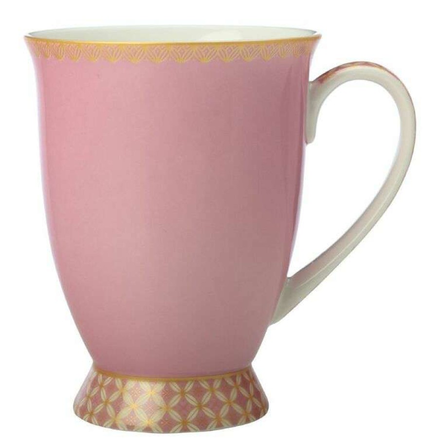 Kitchen & Dining * | Maxwell & Williams Teas & C'S Classic Footed Mug 300Ml Hot Pink Gift Boxed