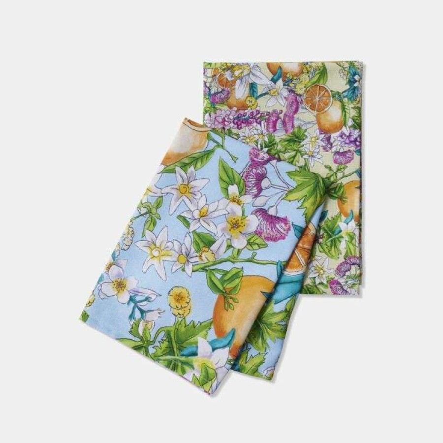 Kitchen & Dining * | Mozi Bergamot Tea Towel Set