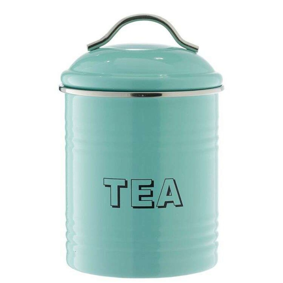 Kitchen & Dining * | Smith & Nobel Retro Tea Canister Blue