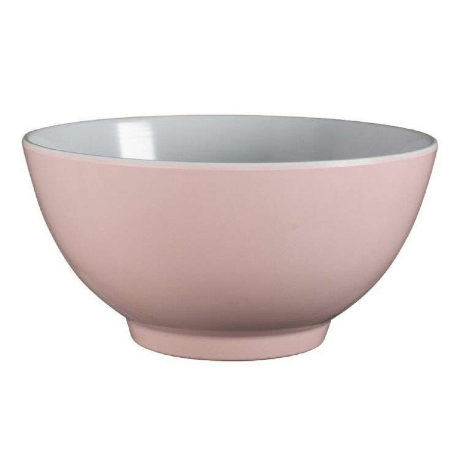 Kitchen & Dining * | Serroni Pastel Pink Melamine Bowl 15Cm