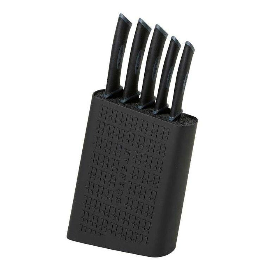 Kitchen & Dining * | Scanpan Uni 6-Piece Knife Block