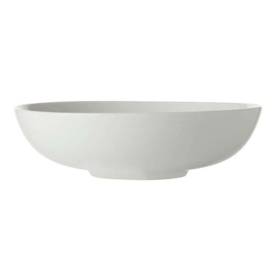 Kitchen & Dining * | Maxwell & Williams White Basics Coupe Shallow Bowl 18.5Cm