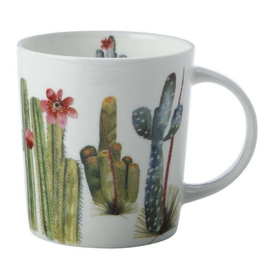 Kitchen & Dining * | Maxwell & Williams Royal Botanic Gardens Arid Garden Mug 300Ml Saguaro